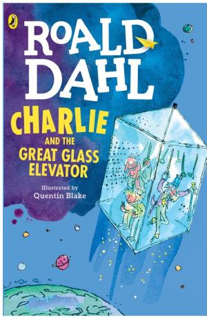 Cover image for Charlie and the Great Glass Elevator by Roald Dahl.