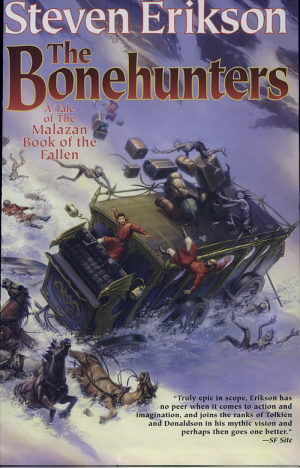 Cover image for The Bonehunters by Steven Erikson.