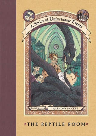 Cover image for The Reptile Room by Lemony Snicket.