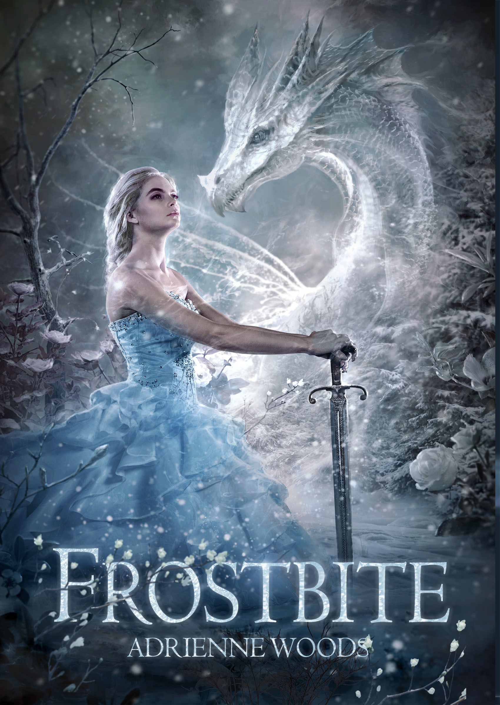 Cover image for Frostbite by Adrienne Woods.