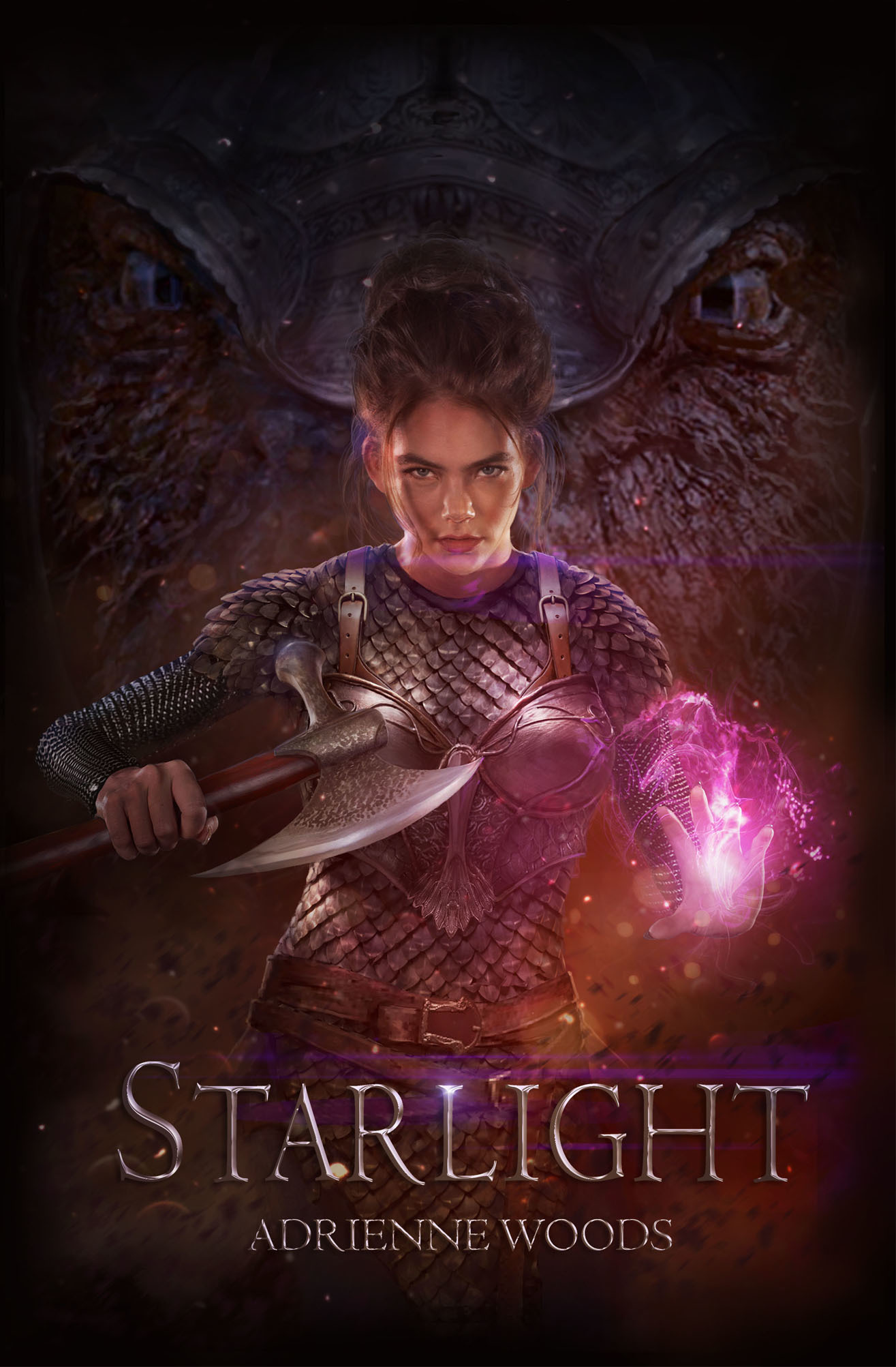 Cover image for Starlight by Adrienne Woods.