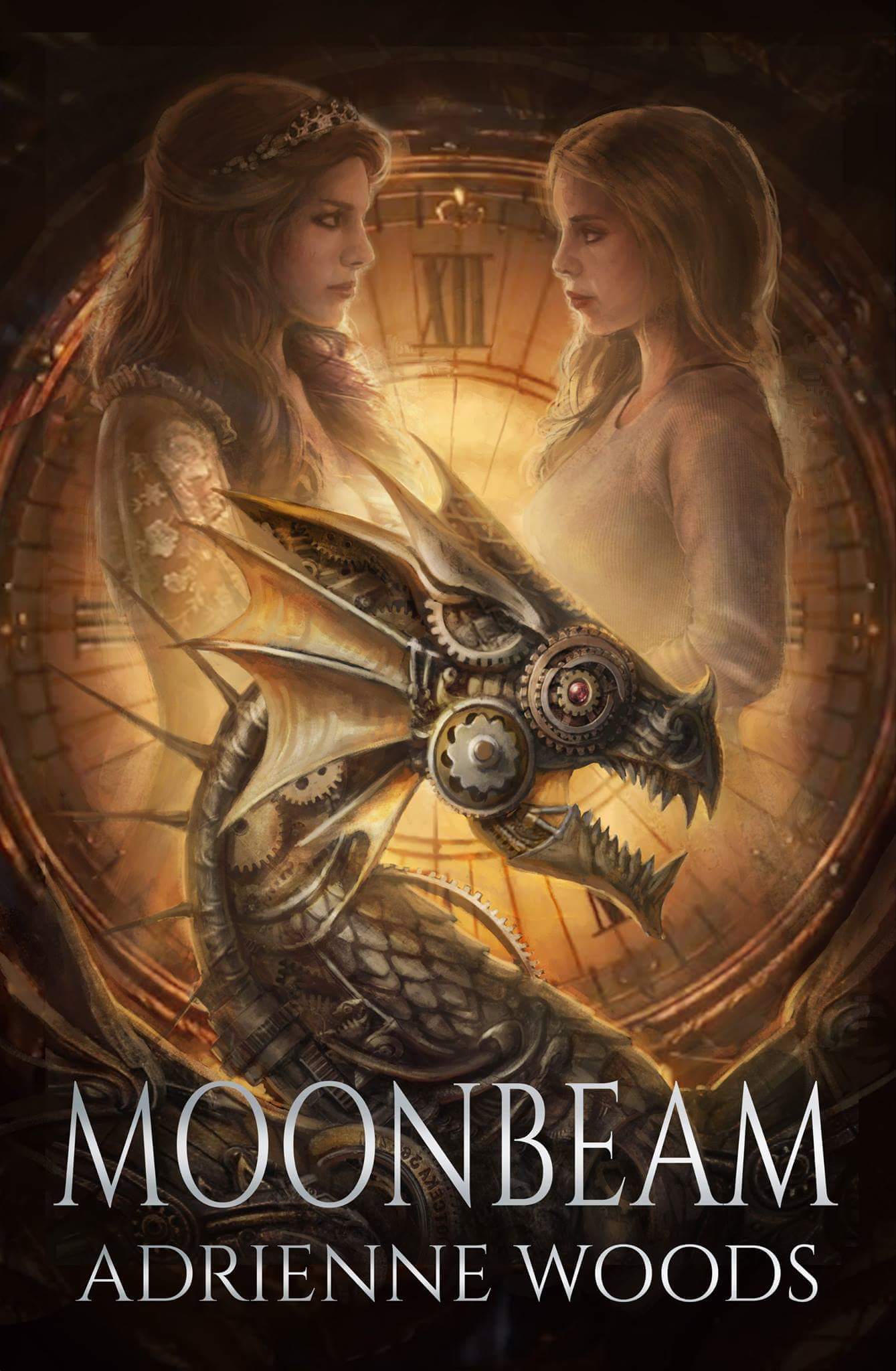 Cover image for Moonbeam by Adrienne Woods.