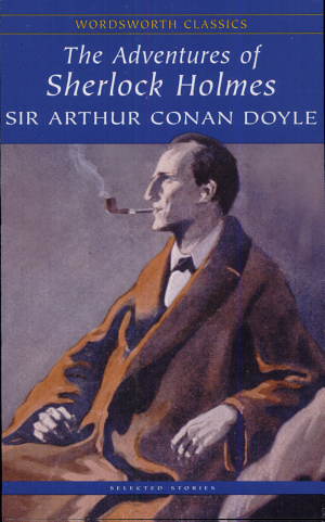 Cover image for The Adventures of Sherlock Holmes by Arthur Conan Doyle.