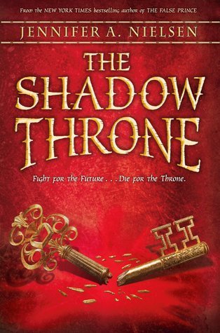 Cover image for The Shadow Throne by Jennifer A. Nielsen.