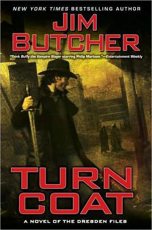 Cover image for Turn Coat by Jim Butcher.