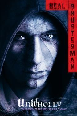 Cover image for UnWholly by Neal Shusterman.