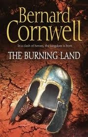 Cover image for The Burning Land by Bernard Cornwell.