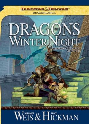 Cover image for Dragons of Winter Night by Margaret Weis & Tracy Hickman.