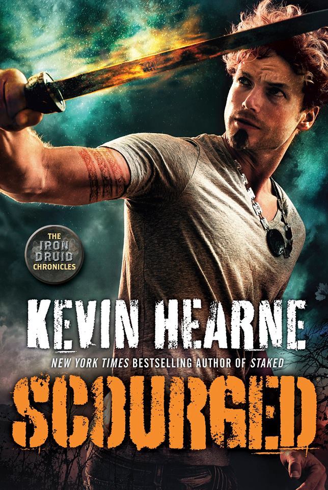 Cover image for Scourged by Kevin Hearne.