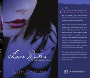 Cover image for Vampire Kisses 7: Love Bites by Ellen Schreiber.