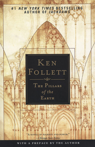 Cover image for The Pillars of the Earth by Ken Follett.