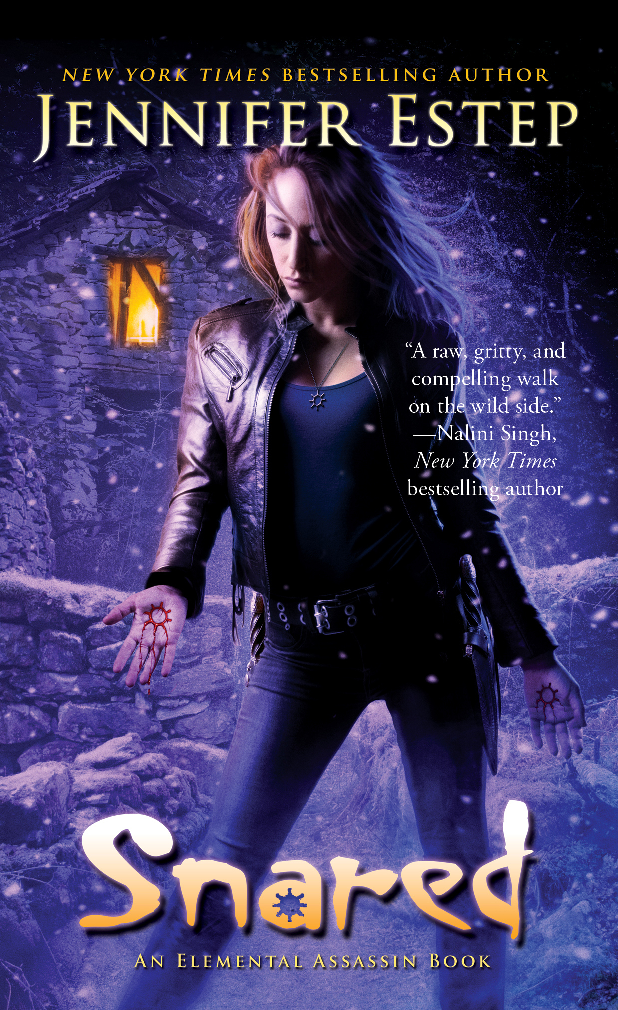 Cover image for Snared by Jennifer Estep.