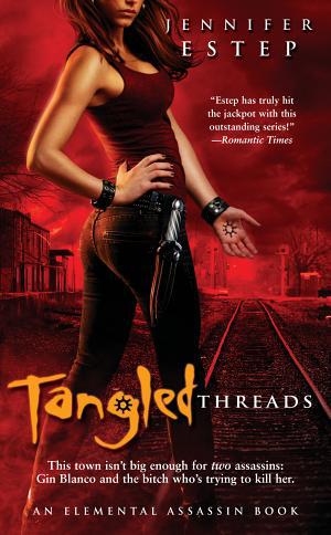 Cover image for Tangled Threads by Jennifer Estep.