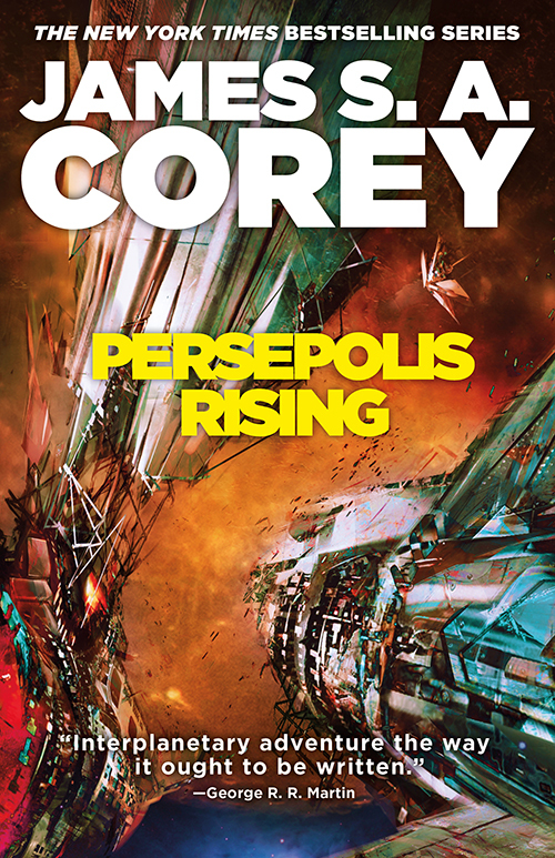 Cover image for Persepolis Rising by James S. A. Corey.