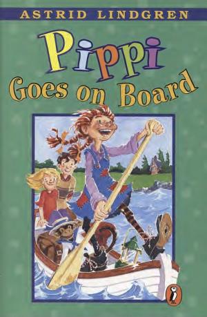 Cover image for Pippi Goes on Board by Astrid Lindgren.