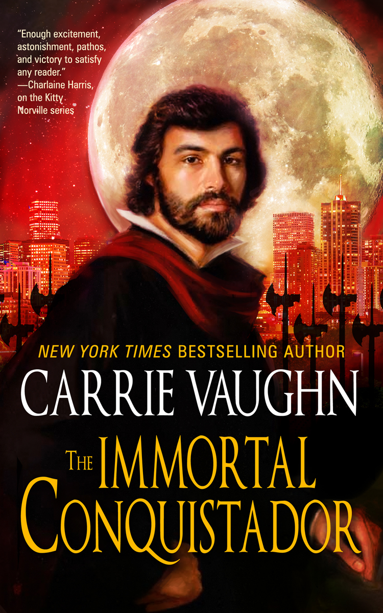 Cover image for The Immortal Conquistador by Carrie Vaughn.