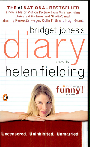 Cover image for Bridget Jones's Diary by Helen Fielding.