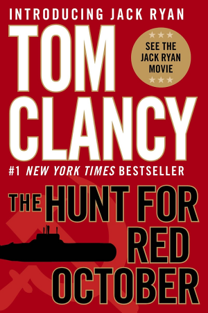 Cover image for The Hunt for Red October by Tom Clancy.