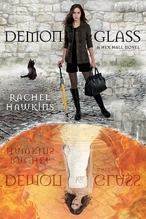 Cover image for Demonglass: A Hex Hall Novel by Rachel Hawkins.