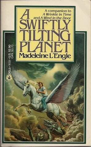 Cover image for A Swiftly Tilting Planet by Madeleine L'Engle.