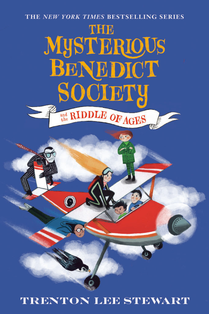 Cover image for The Mysterious Benedict Society and the Riddle of Ages by Trenton Lee Stewart.