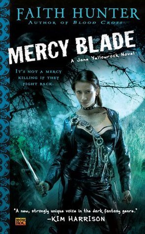 Cover image for Mercy Blade by Faith Hunter.