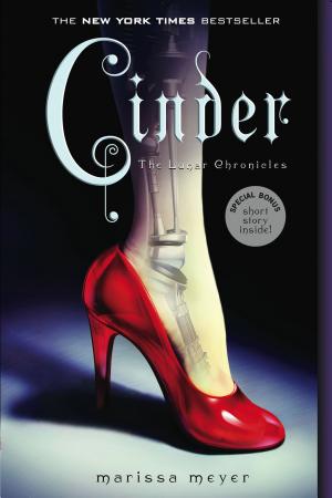 Cover image for Cinder by Marissa Meyer.