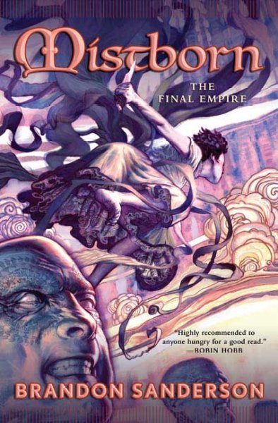 Cover image for The Final Empire by Brandon Sanderson.