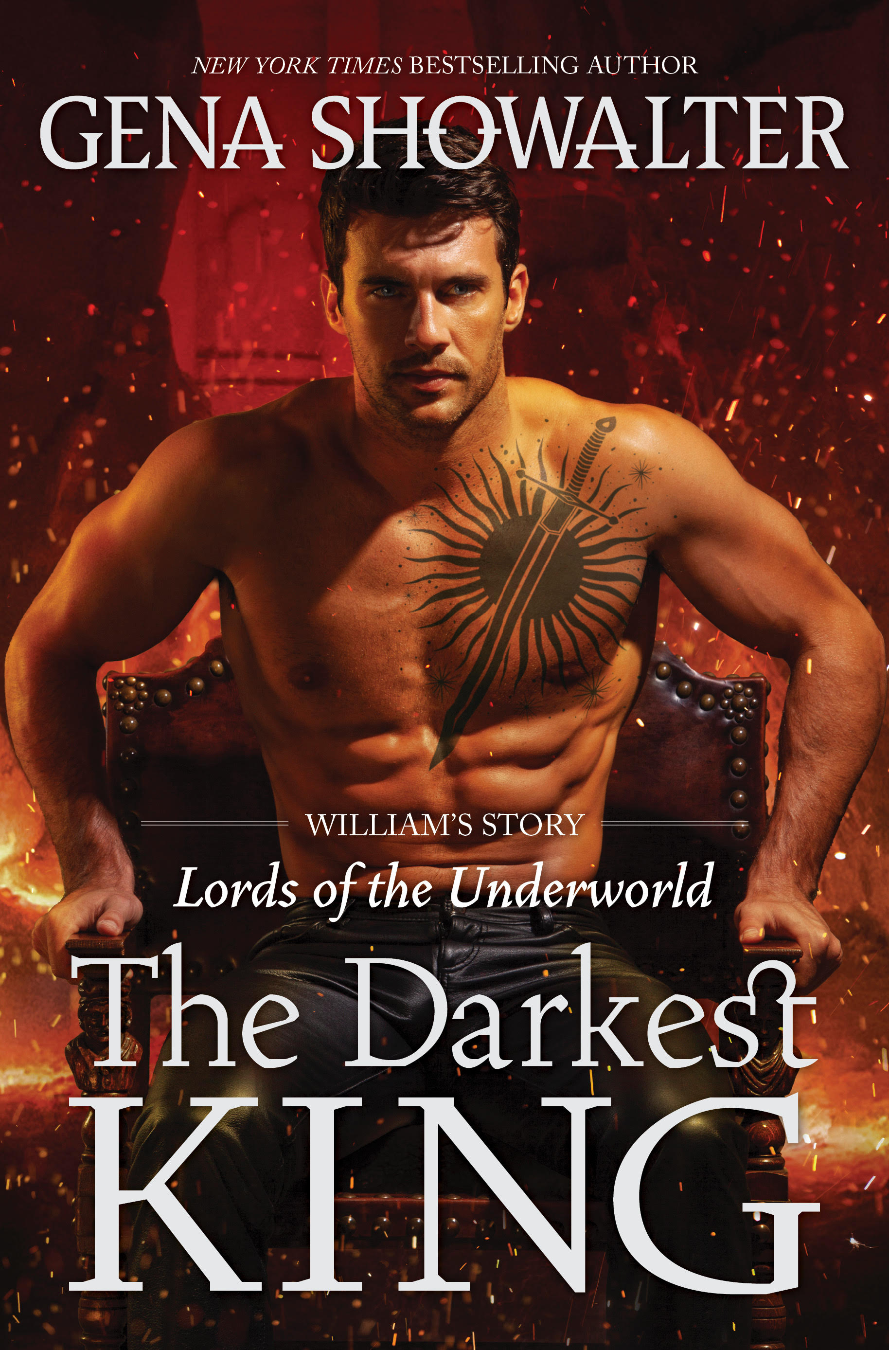 Cover image for The Darkest King by Gena Showalter.