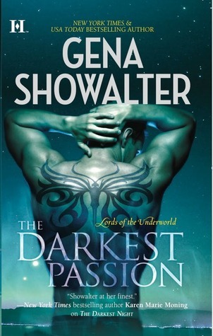 Cover image for The Darkest Passion by Gena Showalter & Earithen.