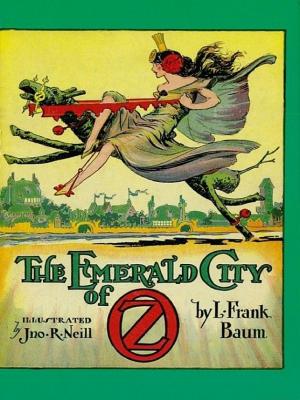 Cover image for The Emerald City of Oz by L. Frank Baum.