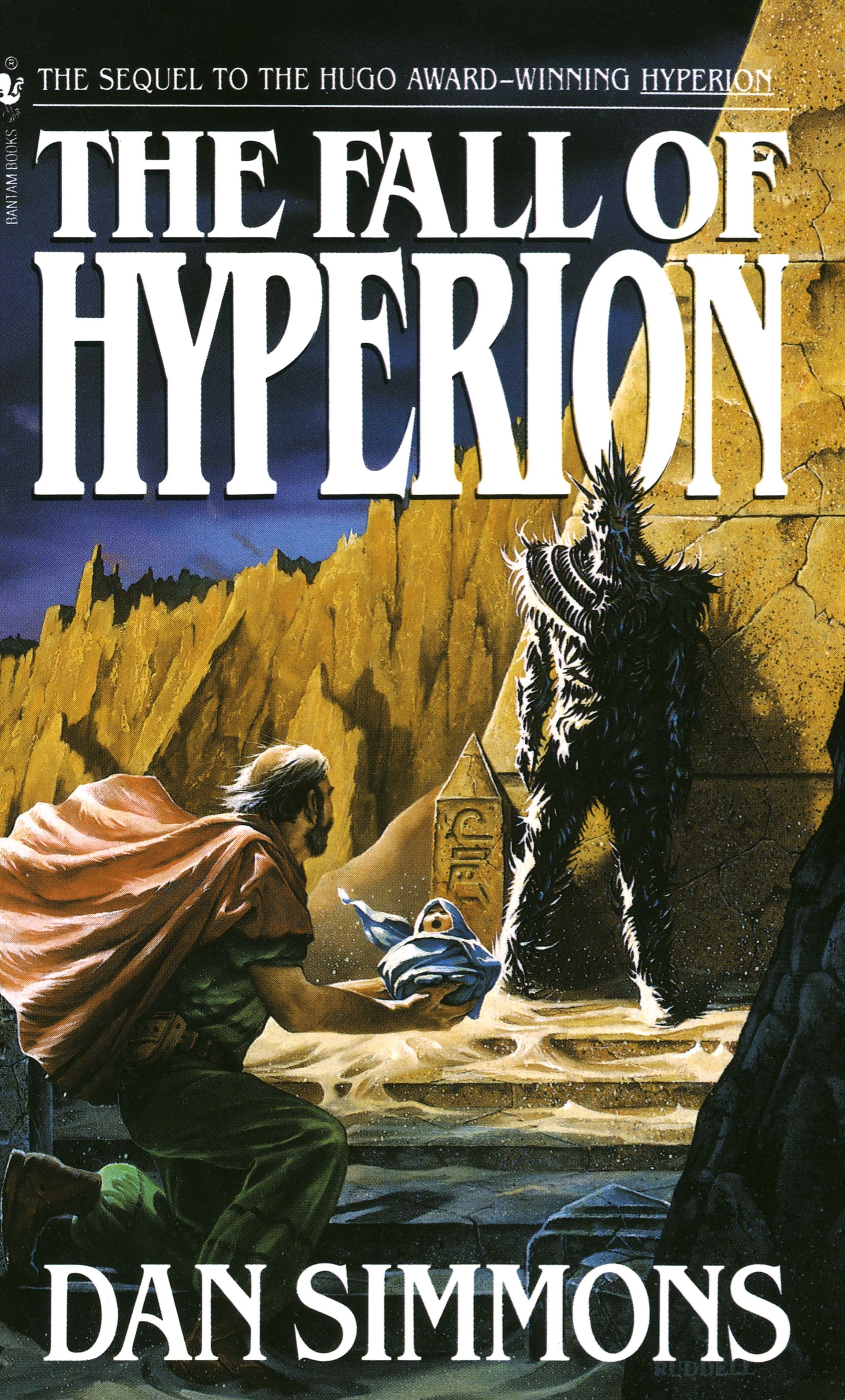 Cover image for The Fall of Hyperion by Dan Simmons.