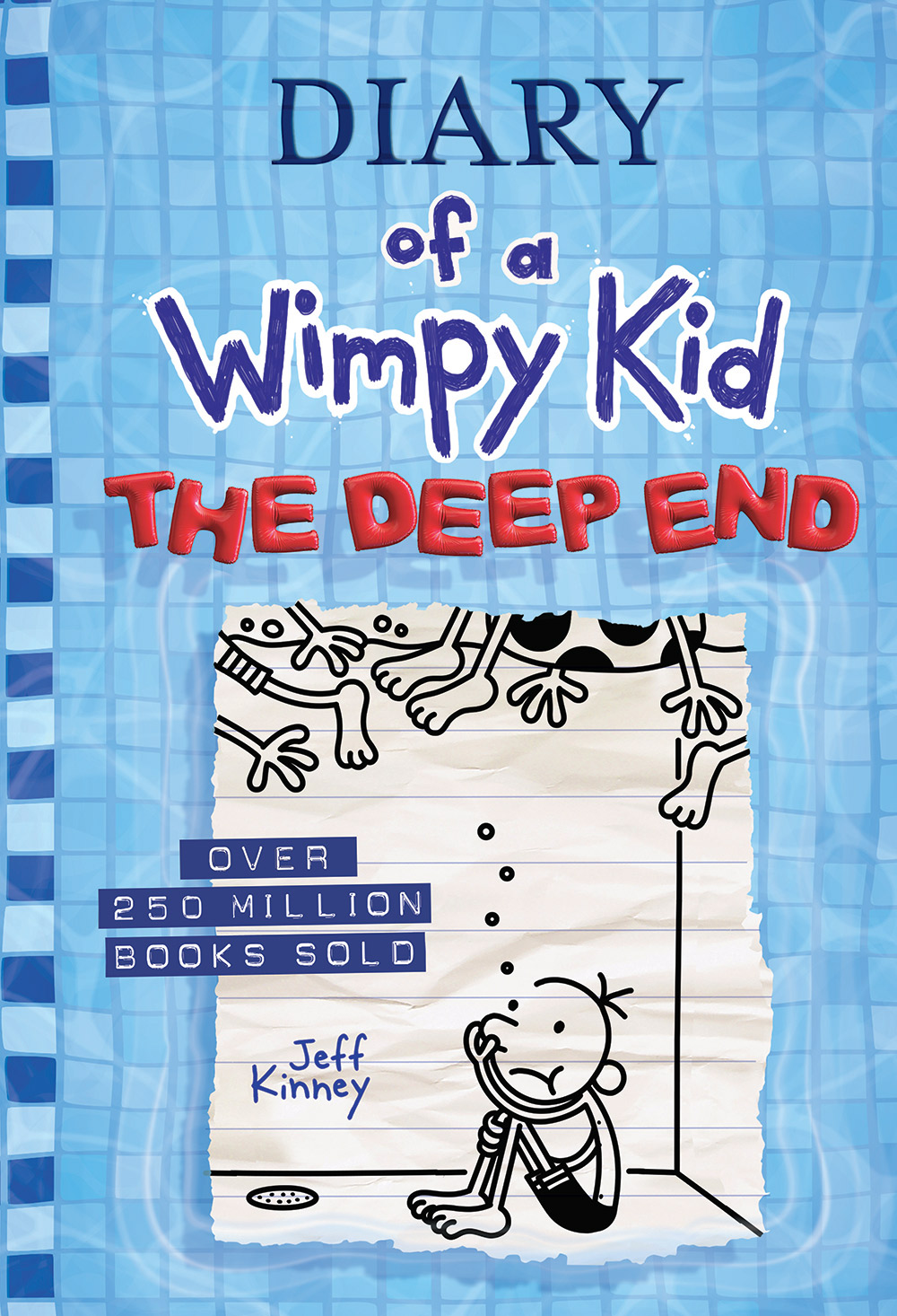 Cover image for The Deep End by Jeff Kinney.