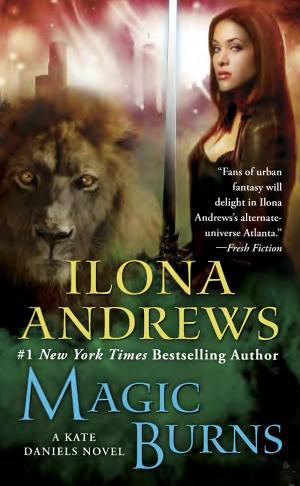 Cover image for Magic Burns by Ilona Andrews.