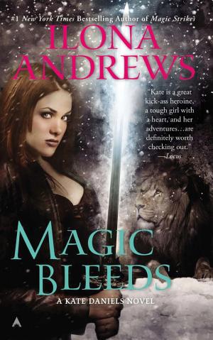 Cover image for Magic Bleeds by Ilona Andrews.