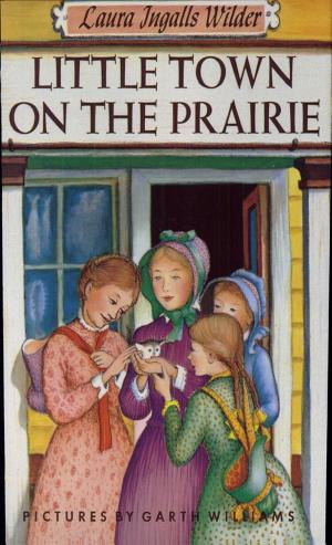 Cover image for Little Town on the Prairie by Laura Ingalls Wilder.