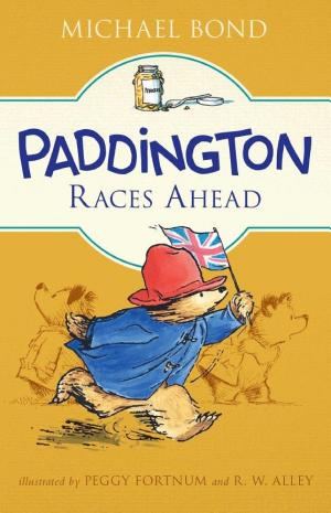 Cover image for Paddington Races Ahead by Michael Bond.