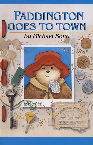 Cover image for Paddington Goes to Town by Michael Bond.