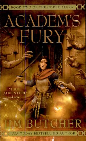 Cover image for Academ's Fury by Jim Butcher.