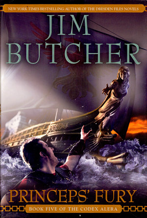 Cover image for Princeps' Fury by Jim Butcher.