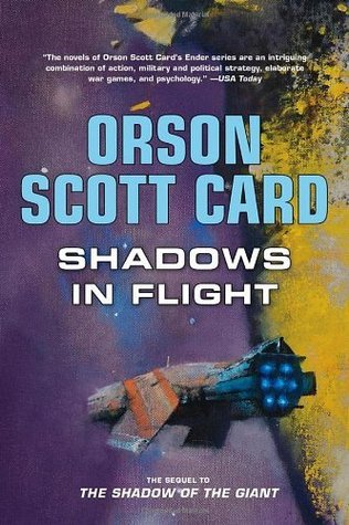 Cover image for Shadows in Flight by Orson Scott Card.