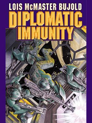 Cover image for Diplomatic Immunity by Lois McMaster Bujold.