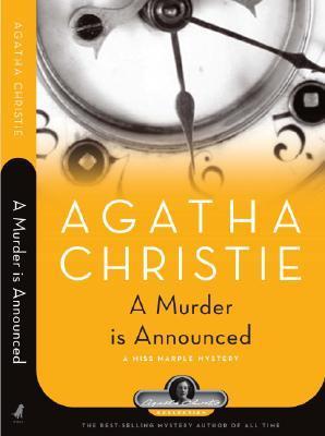 Cover image for A Murder is Announced by Agatha Christie.