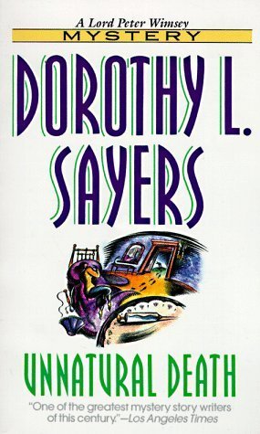 Cover image for Unnatural Death by Dorothy L. Sayers.