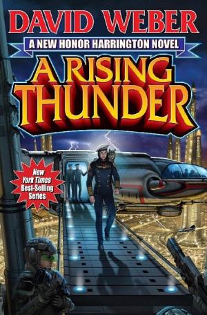 Cover image for A Rising Thunder by David Weber.