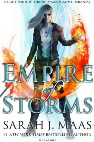 Cover image for Empire of Storms by Sarah J. Maas.