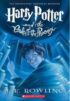 Cover image for Harry Potter and the Order of the Phoenix by J. K. Rowling.