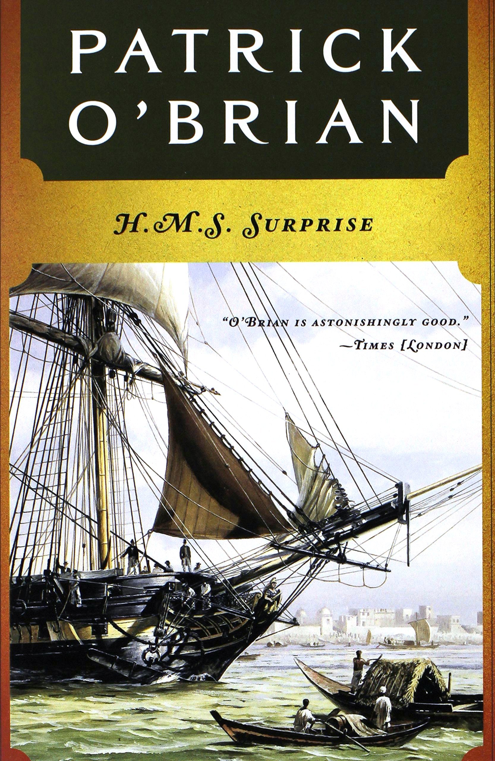 Cover image for H. M. S. Surprise (Vol. Book 3) (Aubrey/Maturin Novels) by Patrick O'Brian.