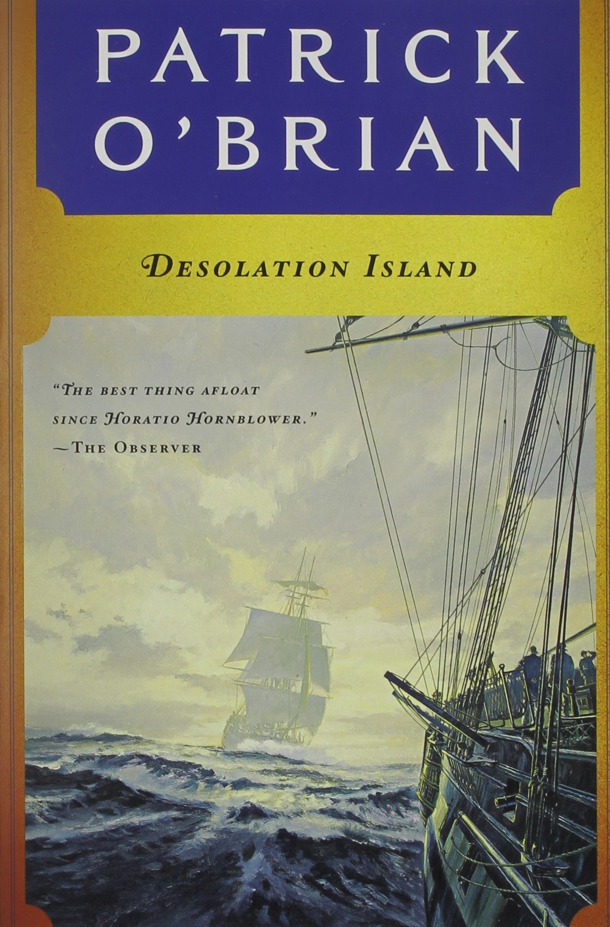 Cover image for Desolation Island (Vol. Book 5) (Aubrey/Maturin Novels) by Patrick O'Brian.