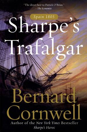 Cover image for Sharpe's Trafalgar by Bernard Cornwell.